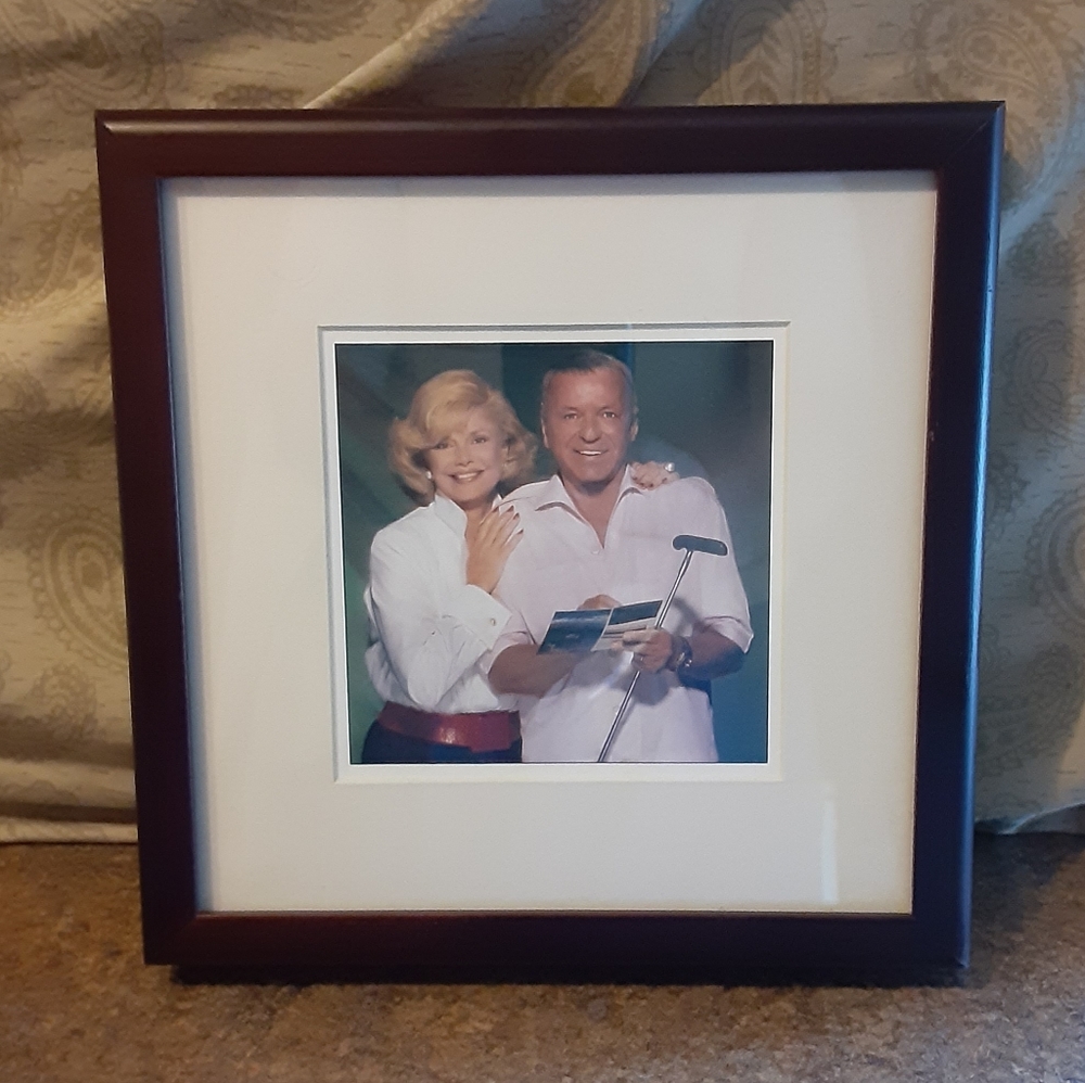 Frank & Barbara Sinatra Professionally Framed & Ma